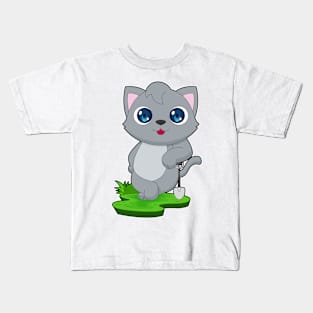 Cat Shovel Kids T-Shirt